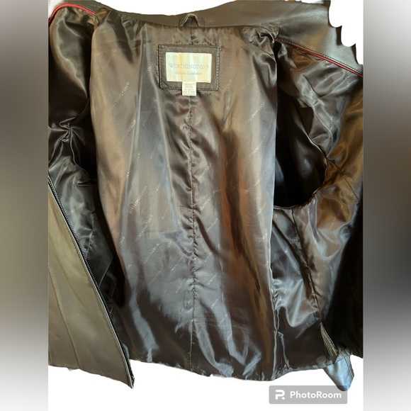 Worthington- 100% Genuine Lambskin Jacket - Picture 5 of 6